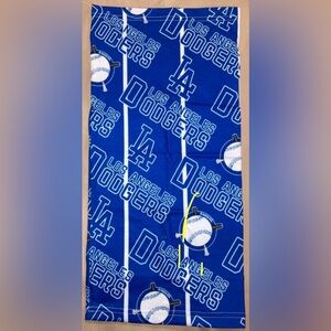 Los Angeles Dodgers face mask Bandanna adult size brand new polyester stretchy